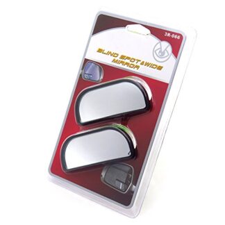 XHT(BC)- 2x Adjustable Stick On Rear View Auxiliary Blind Spot Mirror Wide Angle for Car