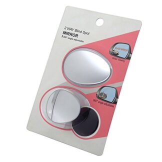XHT(BC)- 360° Adjustable Oval Wide Angle frameless Rear Side View Car Blind Spot Mirror