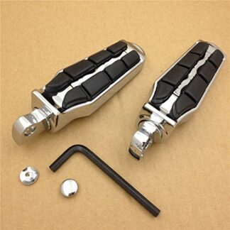 XHT(BC)- 4400 Retro Foot Pegs Rest For Harley Softail Sportster Dyna Glide Fat Boy Road
