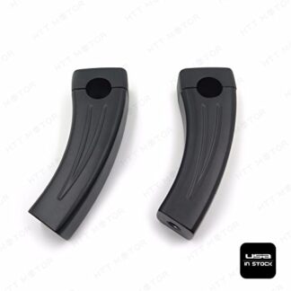XHT(BC)- 4.5" Black Motorcycle Handlebar Pullback Risers for universal bikes (7/8" Hole Size Bar)
