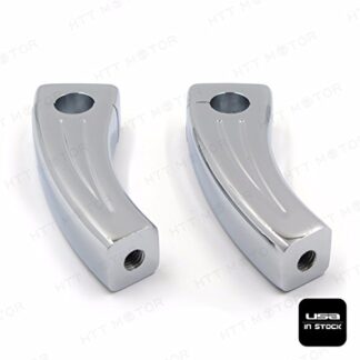 XHT(BC)- 4.5" Chrome Motorcycle Handlebar Pullback Risers for universal bikes (7/8" Bar)
