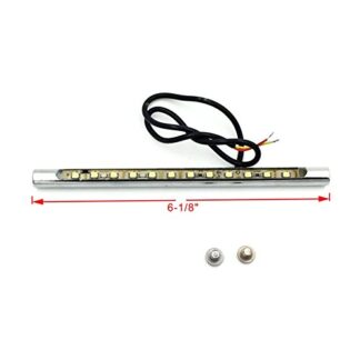XHT(BC)- 6-1/8" LED Light For Fender Eliminator Tidy Tail For Universal Motorcycle Yamaha Suzuki Kawasaki