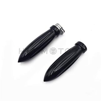 XHT(BC)-7/8" 22mm Motorcycle Handlebar Hand Grips For Suzuki Yamaha Dual Cable Throttle