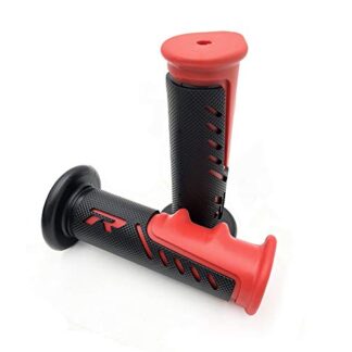 XHT(BC)-7/8" 22mm Red"R" Engraved Hand Grips For YAMAHA 600R R1 ATV QUAD JET SKI