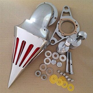 XHT(BC)- Air Cleaner Filter For Harley Softail Fat Boy Dyna Street Bob Wide Glide Chrome