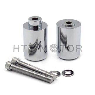 XHT(BC)-Aluminum HTT Frame Slider For 2000-2001 CBR 929RR 2002-2003 CBR954RR RR Chrome