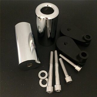 XHT(BC)- Aluminum No Cut High Quality Aluminium Alloy Frame Slider Crash Protector For 2007 2008 Yamaha Yzf R1 Yzf-R1 Chromed