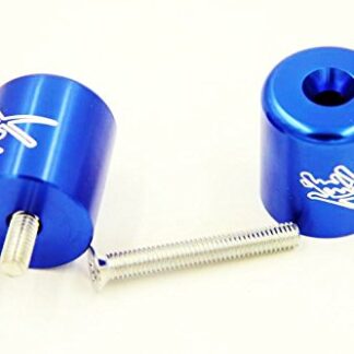 XHT(BC)- BLUE Hand Bar End For 1999-2012 2011 Suzuki GSXR 600 750 1000 GSX1300R Hayabusa