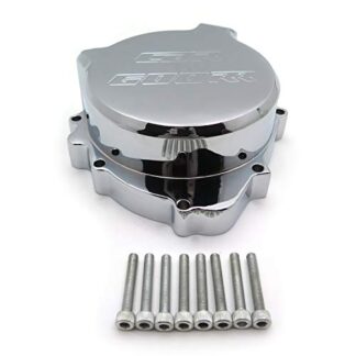 XHT(BC)- Billet Aluminum Motorcycle Engine Stator Cover"CBR 600RR" Logo For CBR 600RR 2003-2006 Chrome Left Side