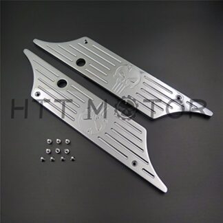XHT(BC) Billet Saddlebag Latch Cover For Harley Touring Hard Bags FLHX 1993-2013 Chrome