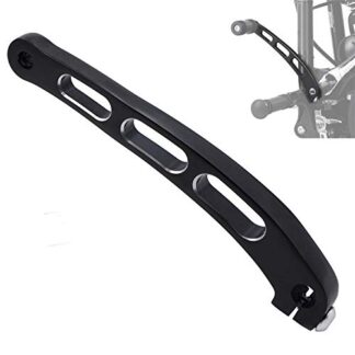 XHT(BC) Black Aluminum Foot Shift Lever For Harley 1991-2017 Dyna FLD FXD FXDF Fat Bob