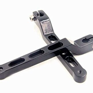 XHT(BC)- Black Aluminum Heel/Toe Shift Levers For Harley Davidson Heritage Softail FLST 1986-later