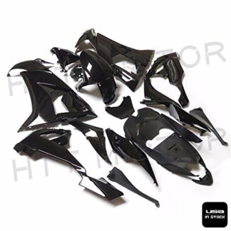 XHT(BC)- Black Blank ABS Fairings Set Body Work Kit for Kawasaki Ninja ZX10R 2008-2010