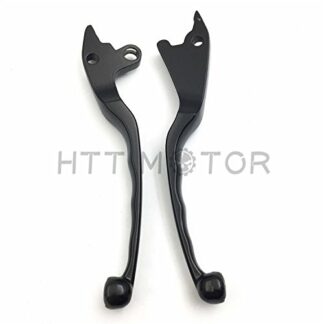 XHT(BC)- Black Brake Clutch Skull Hand Levers Fit for Suzuki Intruder 800 1400 1500
