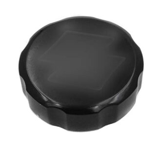 XHT(BC)-Black Brake Fluid Reservoir Cap Cover"S" For 1992-2012 Suzuki GSXR 600