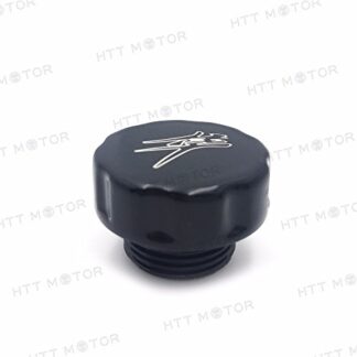 XHT(BC)- Black Brake Fluid Reservoir Cap For 1999-2012 Suzuki Hayabusa GSXR 1300