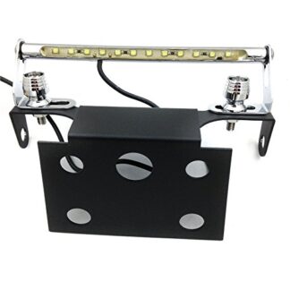 XHT(BC)- Black Fender Eliminator Tidy Tail w/LED Light No Logo For 2003-2009 Yamaha Yzf R6S Yzfr6S Yzf-R6S (Fit S Modek Only)