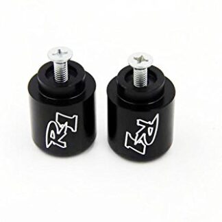 XHT(BC)- Black For Yamaha"R1" Engraved Bar Ends Weights Sliders - YZF-R1 (1998-2012)