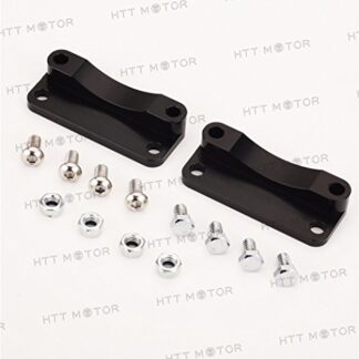 XHT(BC)- Black Front Fender Relocator Kit For 03-13 Harley Touring FLHT FLHR Road King