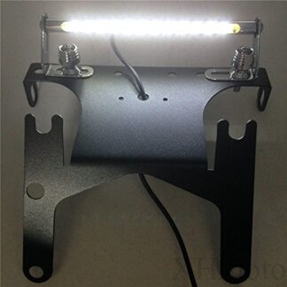 XHT(BC)- Black LED light Fender Eliminator Tidy Tail No Logo For 2006-2007 Suzuki Gsxr 600 Gsx-R750