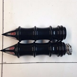 XHT(BC)- Black Motorcycle Handlebar Grips 7/8" with Regular bulbs Turn Signals Fit Almost all motorcycle 7/8" Handlebar Suzuki Kawasaki Yamaha