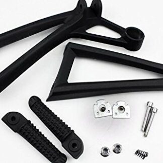 XHT(BC)- Black Passenger Foot Peg For Yamaha Yzf R6 R6S 2003-2006 2007 2008 2009 2010