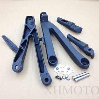 XHT(BC)- Black Rear Passenger Foot Pegs Bracket Fit CBR600RR 2007-2014