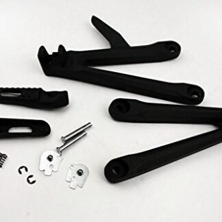 XHT(BC)- Black Rear Passenger Foot Pegs Bracket Fit For Cbr600Rr Rr 2005 2006