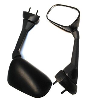 XHT(BC)- Black Rearview Racing Mirrors For 2007-2013 Yamaha FZ1 FAZER 07 08 09 10 12 13