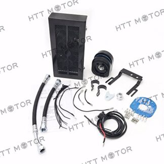 XHT(BC)- Black Reefer Oil Cooler Fan Cooling System For Harley Softail 2001-2017 2015