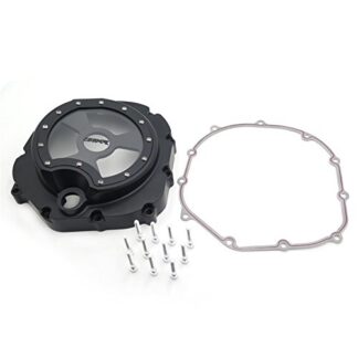 XHT(BC)- Black Right Engine Clutch Cover See Through Kawasaki Zx14R Zzr1400 2006-2014 w/gasket