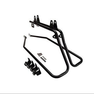 XHT(BC)- Black Saddlebag Support Conversion Bracket kit For Harley Heritage Softail 1984-2013