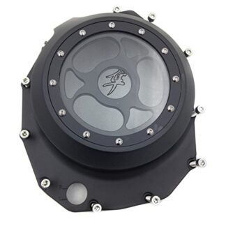 XHT(BC)- Black See Through Engine Clutch Cover For Suzuki GSXR1300 Hayabusa 1999-2013 / Suzuki B-king 2008-2009
