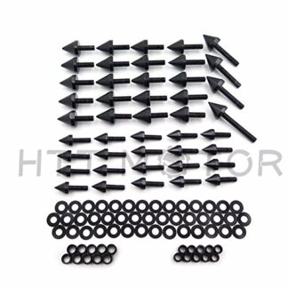 XHT(BC)- Black Spike Fairing Bolts For 1999-2000 Cbr 600 F4 2001-2007 Cbr600 F4I
