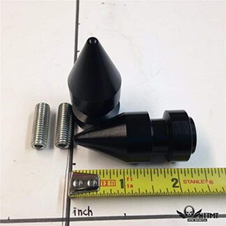 XHT(BC)-Black Spike Swingarm Spools 8mm Thread For CBR 1000RR 2004-2011