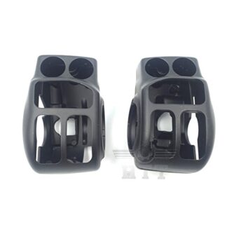 XHT(BC)- Black Switch Housing Cover Kit For 2014-later Harley Touring and Trike (Aftermarket OEM #71500185) Road King FLHR/Ultra Limited FLHTK