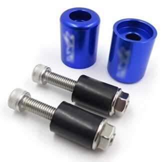 XHT(BC) Blue Bar Ends Rubber For Kawasaki Ninja 250 500 Zx600 Zx6 636 Zzr600 Zx6R Zx6Rr