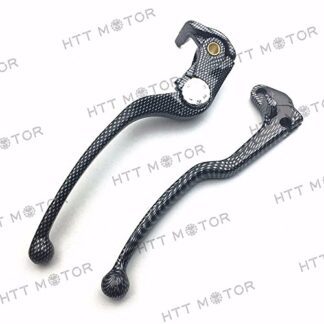 XHT(BC)- Brake + Clutch Hand Lever Carbon Replacement Set For 2004-2005 Suzuki GSXR600/750