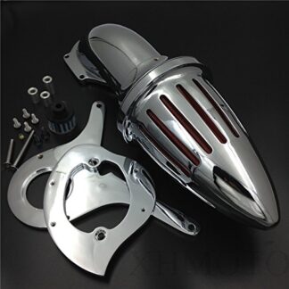 XHT(BC)- Bullet Air Cleaner Kits Filter For Aero 750 Vt750 Intake 1986-2012 Chrome