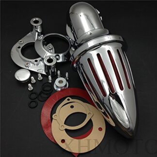 XHT(BC)- Bullet Air Cleaner Kits Fit 1991-2006 Harley Davidson Xl Models Sportstar Chrome