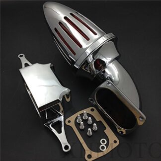 XHT(BC)- Bullet Air Cleaner Kits For 2002-2010 Yamaha Roadstar Midnight Warrior Chrome