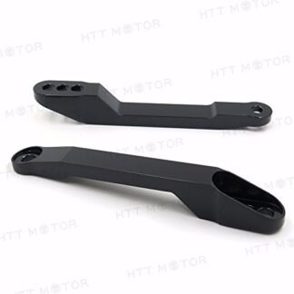 XHT(BC)- CNC Lowering Links Link For Kawasaki ZX14R 2006-2012 Gloss Black US