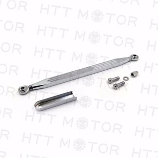 XHT(BC)- CNC Skull Shift Linkage for Harley Fat Boy EFI FLSTFI Electra Glide Classic EFI FLHTCI FLHT CHROME