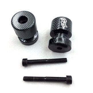 XHT(BC)- Carbin Fiber Swingarm Spools"R6" Engraved Logo 6mm For Yamaha FZ6 2004-2008/ Yamaha R6 YZF-R6 1998-2015/ R6S YZF-R6S (All Years)