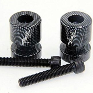 XHT(BC)- Carbin Fiber Swingarm Spools"RR" Engraved Logo 8mm For CBR600RR 2003-2011/ CBR900RR 2002-2003