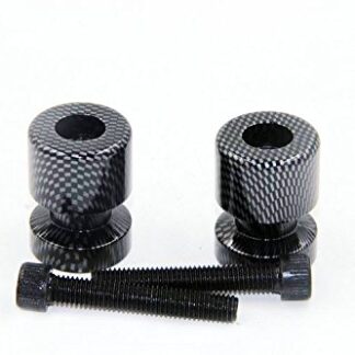 XHT(BC)- Carbon Flat Swingarm Spools No logo 8mm Thread For CBR954RR 2002-2003/ Suzuki GSXR 1100 1992-1998/ Ducati 749R 2004-2006