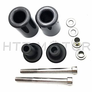 XHT(BC)- Carbon No Cut Frame Slider Crash Protector For 2013-2014 Kawasaki Ninja Zx-6R