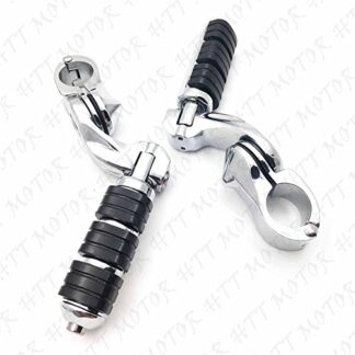 XHT(BC)- Chrome 2.5" Short Foot Peg Kit 1.25" Engine Guard For VLX600 DLX600 Shadow