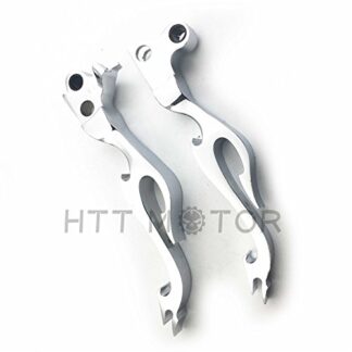 XHT(BC)- Chrome Brake Clutch Flame Lever Harley Davidson Xl Sportster 883 1200 Softail