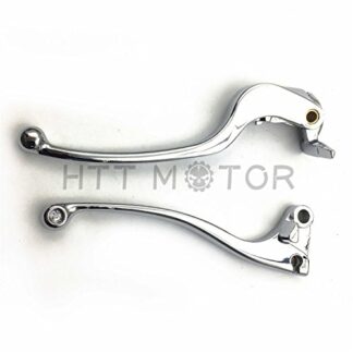 XHT(BC)- Chrome Brake Clutch Lever Fit For Kawasaki Ninja 636 Zx Zx6R Zx6Rr 2005 2006